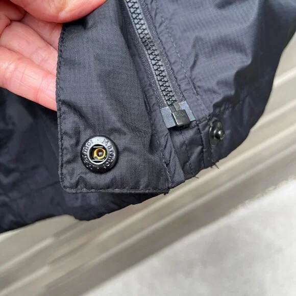 Marmot Women's PreCip Eco Jacket Size S Black Waterproof Taped Seams Hood - Picture 7 of 13
